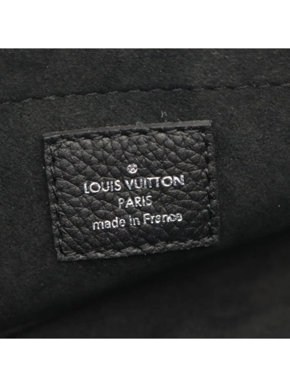 Louis Vuitton Shoulder Bag Scala Mini Mahina Noir Leather